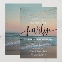 Ocean Sunset, String Lights Script Verloving