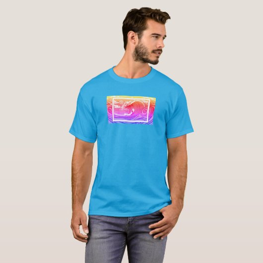 Ocean Sunset T-shirt (Voorkant volledig)