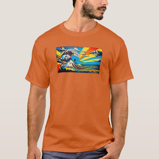 Ocean Sunset T-shirt (Voorkant)