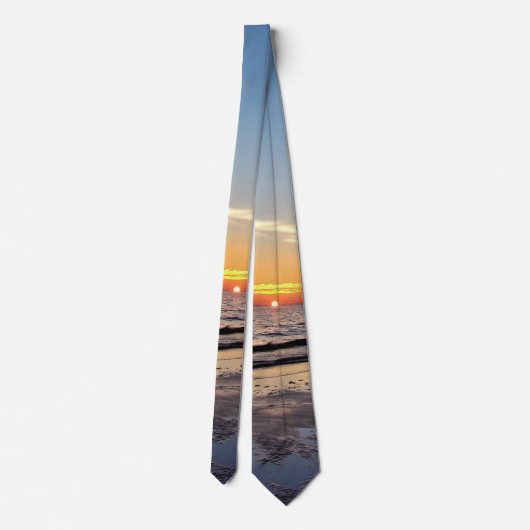 Ocean Sunset Tie Stropdas (Achterkant)