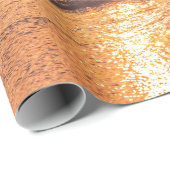 Ocean Sunset Tropische Vakantie Cadeaupapier (Rol Hoek)