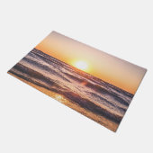 Ocean Sunset Tropische Vakantie Deurmat (Schuin)