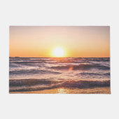 Ocean Sunset Tropische Vakantie Deurmat (Voorkant)
