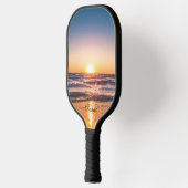 Ocean Sunset Tropische Vakantie Pickleball Paddle (Links)