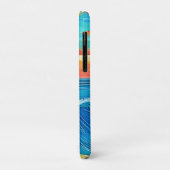 Ocean Sunset Wave Art Case-Mate iPhone Case (Achterkant/links)
