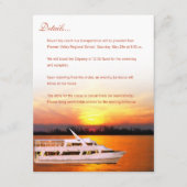 Ocean Sunset Yacht 4.25x5.5 Details over het vaste Informatiekaartje (Voorkant)