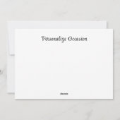 Ocean Sunset Zonsopkomst Kleurrijke golven Wolken  Feestdagenkaart (Achterkant)