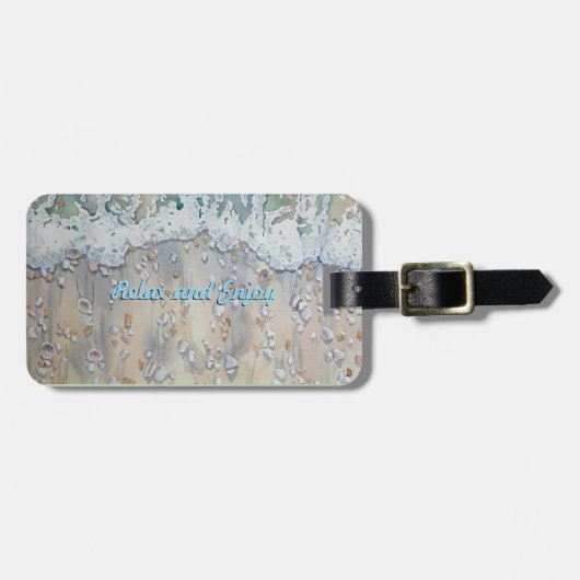 Ocean Surf Luggage Tags Bagagelabel (Voorkant horizontaal)