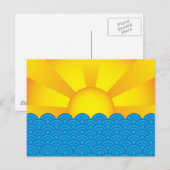 Ocean Surface Briefkaart (Voorkant / Achterkant)