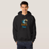 Ocean Surfer Holiday Tropical Beach Summer Vacatio Hoodie (Voorkant volledig)