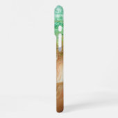 Ocean Swirl Aangepaste Naam iPhone Case iPhone Hoesje (Linkerkant)