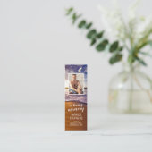 Ocean Sympathie Foto Bladwijzer Kaart Mini Visitekaartje (Staand voorkant)