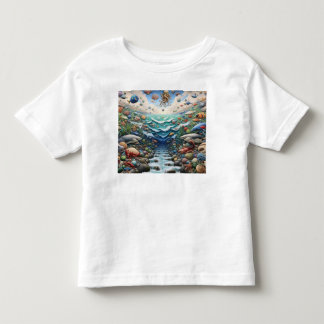 Ocean Symphony: Een levendige onderwaterwereld" Kinder Shirts