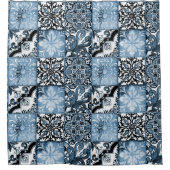 Ocean Tegel Douchegordijn (Voorkant)