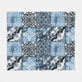 Ocean Tegel Fleece Deken (Voorkant (Horizontaal))