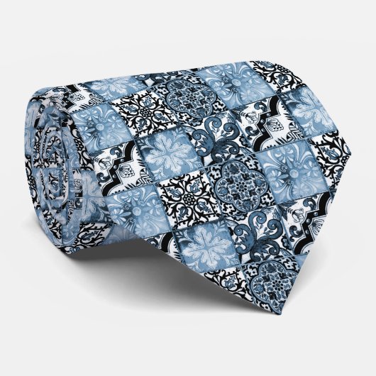 Ocean Tegel Stropdas (Opgerold)