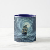 Ocean Tempest storm galjoen scheepsreis Mok (Midden)