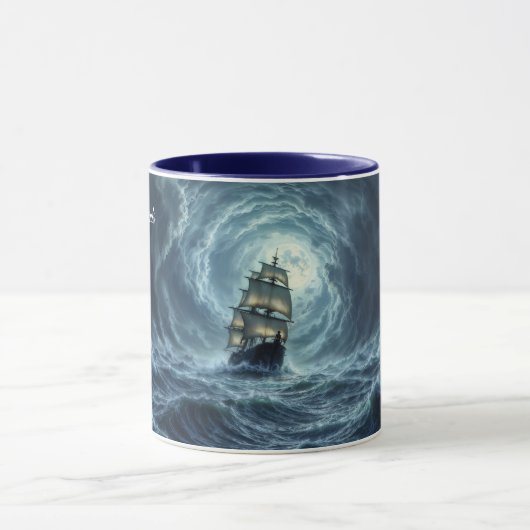 Ocean Tempest storm galjoen scheepsreis Mok (Midden)