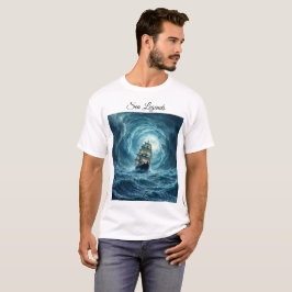 Ocean Tempest storm galjoen scheepsreis T-shirt