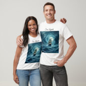 Ocean Tempest storm galjoen scheepsreis T-shirt (Unisex)