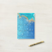 Ocean thema weekplanner post-it® notes (Op bureau)