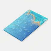 Ocean thema weekplanner post-it® notes (Schuin)