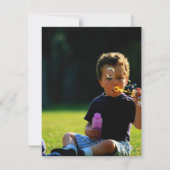 Ocean Theme Children's Birthday Party Invitation Kaart (Achterkant)