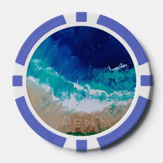 Ocean Theme Poker Chips van JP Denyer (Voorkant)