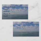 Ocean Theme Visitekaartje (Voorkant / Achterkant)