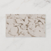 Ocean Theme Visitekaartje, witte tekst Visitekaartje (Achterkant)