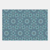 Ocean Theme Wrapping Paper Flat Sheet Set van 3 (Voorkant 2)