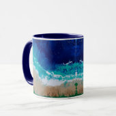 Ocean Thmed Coffee Mok Art van JP Denyer Artist (Voorkant links)