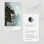 Ocean Tide Modern Visitekaartje (Voorkant / Achterkant)