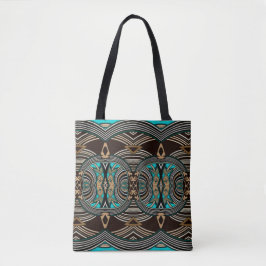 Ocean Tides Abstracte TribalTote Tote Bag