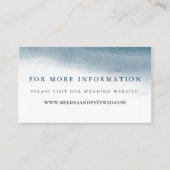 Ocean Tides Wedding Website Kaarten (Voorkant)