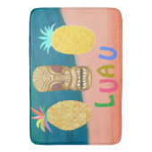 Ocean Tiki Ananas Luau Badmat (Voorkant Verticaal)