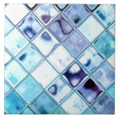 Ocean Tile of Trivet ~ custom ~ Customizable! Tegeltje (Voorkant)