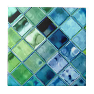 Ocean Tile of Trivet ~ custom ~ Customizable! Tegeltje