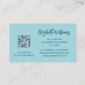 Ocean Travel Agent | Visitekaartje QR-code (Achterkant)