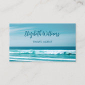 Ocean Travel Agent | Visitekaartje QR-code (Voorkant)