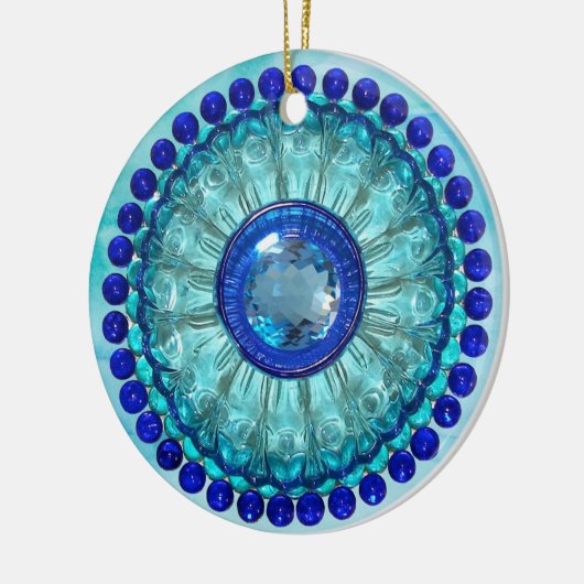 Ocean Treasure Keramisch Ornament (Links)