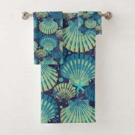 Ocean Treasures bioluminescence Bath Towel Set Bad Handdoek