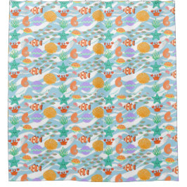 Ocean Treasures Douchegordijn