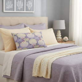 Ocean Treasures lavender Kussen