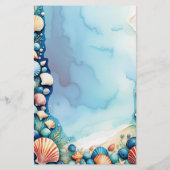 Ocean Treasures Stationery Briefpapier (Achterkant)