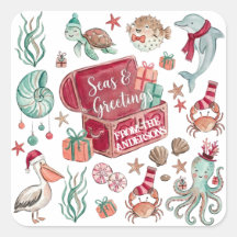 Ocean Treasures Zeeën & Groeten Kust Kerstmis