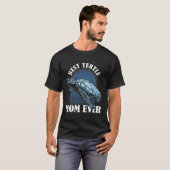 Ocean Turtle Animal Zee Schildpad Moeder T-shirt (Voorkant volledig)