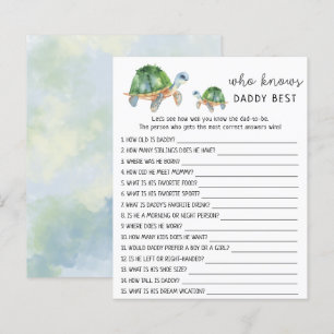 Ocean Turtles - Wie kent DADDY het beste