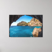 Ocean Uitzicht Beach Scene Art Wall Canvas (Voorkant)