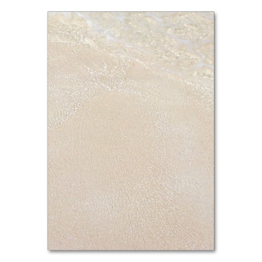 Ocean Uitzicht Beach Thed Tented Escort Cards Kaart (Achterkant)